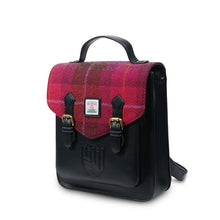Load image into Gallery viewer, Harris Tweed &amp; Leather Scottish Backpack
