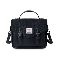 Load image into Gallery viewer, Handmade Harris Tweed Mini Calton Satchel
