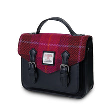 Load image into Gallery viewer, Handmade Harris Tweed Mini Calton Satchel
