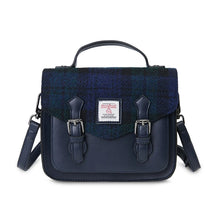 Load image into Gallery viewer, Handmade Harris Tweed Mini Calton Satchel
