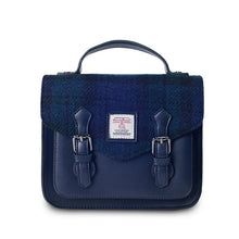 Load image into Gallery viewer, Handmade Harris Tweed Mini Calton Satchel
