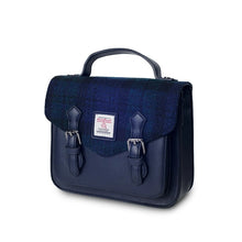 Load image into Gallery viewer, Handmade Harris Tweed Mini Calton Satchel
