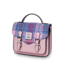 Load image into Gallery viewer, Handmade Harris Tweed Mini Calton Satchel
