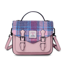 Load image into Gallery viewer, Handmade Harris Tweed Mini Calton Satchel
