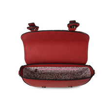 Load image into Gallery viewer, Medium Harris Tweed &amp; Leather Plaid Satchel
