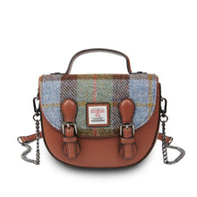 Load image into Gallery viewer, Mini Harris Tweed Cobble Plaid Satchel
