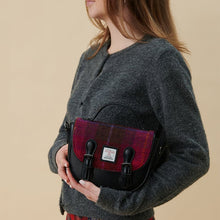 Load image into Gallery viewer, Mini Harris Tweed Cobble Plaid Satchel
