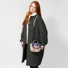 Load image into Gallery viewer, Mini Harris Tweed Cobble Plaid Satchel
