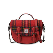 Load image into Gallery viewer, Mini Harris Tweed Cobble Plaid Satchel
