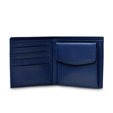 Load image into Gallery viewer, Handwoven Harris Tweed and Leather Wallet for Men
