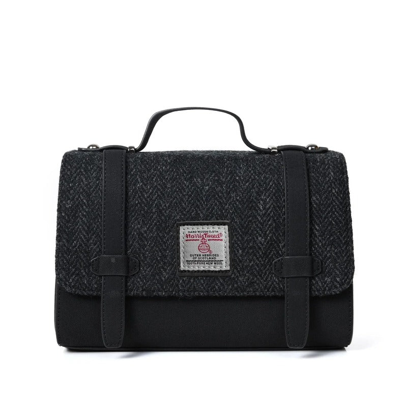 Harris Tweed & Leather Islander Orkney Satchel
