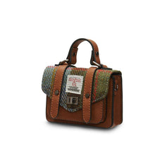 Load image into Gallery viewer, Ladies Handcrafted Harris Tweed Mini Satchel
