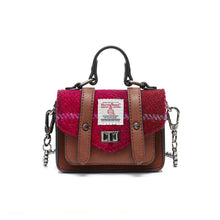 Load image into Gallery viewer, Ladies Handcrafted Harris Tweed Mini Satchel
