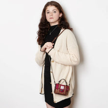 Load image into Gallery viewer, Ladies Handcrafted Harris Tweed Mini Satchel
