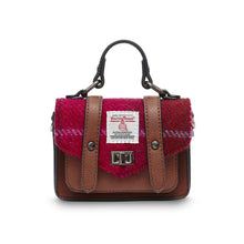 Load image into Gallery viewer, Ladies Handcrafted Harris Tweed Mini Satchel
