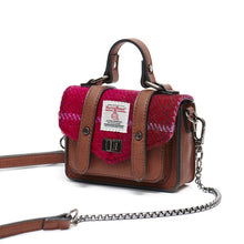 Load image into Gallery viewer, Ladies Handcrafted Harris Tweed Mini Satchel
