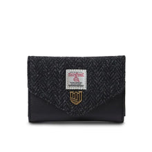 Load image into Gallery viewer, Ladies Harris Tweed &amp; Leather Mini Wallet
