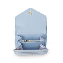 Load image into Gallery viewer, Ladies Harris Tweed &amp; Leather Mini Wallet
