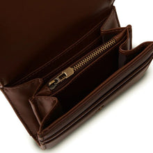 Load image into Gallery viewer, Ladies Harris Tweed &amp; Leather Mini Wallet
