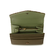 Load image into Gallery viewer, Ladies Harris Tweed &amp; Leather Mini Wallet
