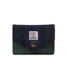 Load image into Gallery viewer, Ladies Harris Tweed &amp; Leather Mini Wallet
