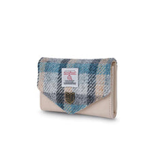 Load image into Gallery viewer, Ladies Harris Tweed &amp; Leather Mini Wallet
