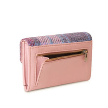 Load image into Gallery viewer, Ladies Harris Tweed &amp; Leather Mini Wallet
