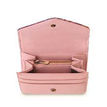 Load image into Gallery viewer, Ladies Harris Tweed &amp; Leather Mini Wallet
