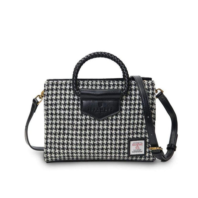 Scottish Harris Tweed Small Tote Bag