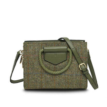 Load image into Gallery viewer, Scottish Harris Tweed Small Tote Bag
