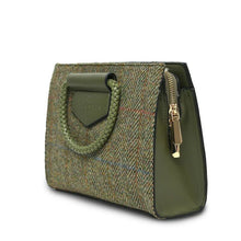 Load image into Gallery viewer, Scottish Harris Tweed Small Tote Bag
