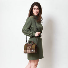 Load image into Gallery viewer, Scottish Harris Tweed Small Tote Bag
