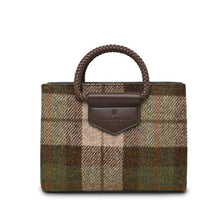 Load image into Gallery viewer, Scottish Harris Tweed Small Tote Bag
