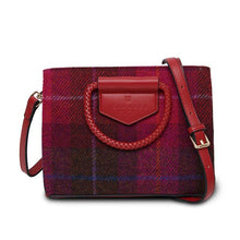 Load image into Gallery viewer, Scottish Harris Tweed Small Tote Bag
