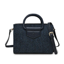 Load image into Gallery viewer, Scottish Harris Tweed Small Tote Bag
