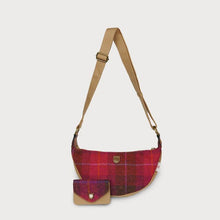 Load image into Gallery viewer, Handwoven Harris Tweed Unisex Shoulder Bag
