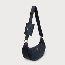 Load image into Gallery viewer, Handwoven Harris Tweed Unisex Shoulder Bag

