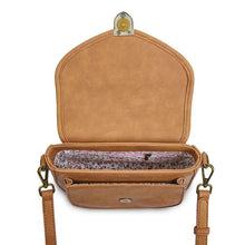 Load image into Gallery viewer, Ladies Harris Tweed Tartan Saddle Shoulder Bag- Mini
