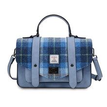 Load image into Gallery viewer, Women&#39;s Harris Tweed Large Tartan Satchel Bag
