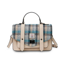 Load image into Gallery viewer, Women&#39;s Harris Tweed Large Tartan Satchel Bag
