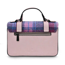 Load image into Gallery viewer, Women&#39;s Harris Tweed Large Tartan Satchel Bag

