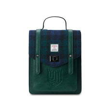 Load image into Gallery viewer, Mini Harris Tweed &amp; Leather Backpack

