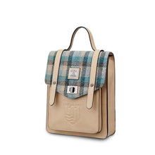 Load image into Gallery viewer, Mini Harris Tweed &amp; Leather Backpack
