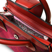 Load image into Gallery viewer, Harris Tweed &amp; Leather Small Tote Bag
