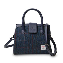 Load image into Gallery viewer, Harris Tweed &amp; Leather Small Tote Bag

