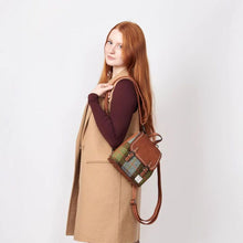 Load image into Gallery viewer, Mini Harris Tweed Islander Jura Backpack
