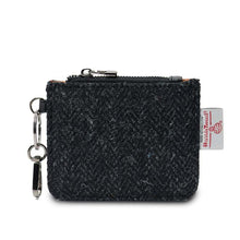 Load image into Gallery viewer, Harris Tweed Card Holder Zipped Wallet
