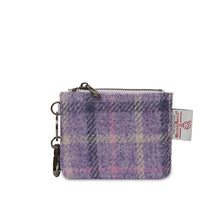 Load image into Gallery viewer, Harris Tweed Card Holder Zipped Wallet
