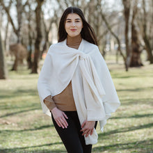 Load image into Gallery viewer, Ladies Lightweight Fine Lambswool Irish Shawl
