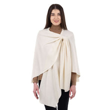 Load image into Gallery viewer, Ladies Lightweight Fine Lambswool Irish Shawl
